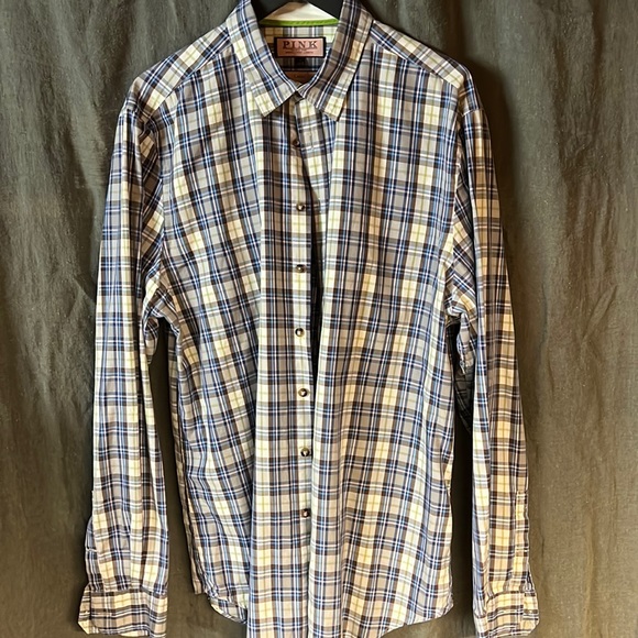 Thomas Pink Shirt Size L - Picture 1 of 3